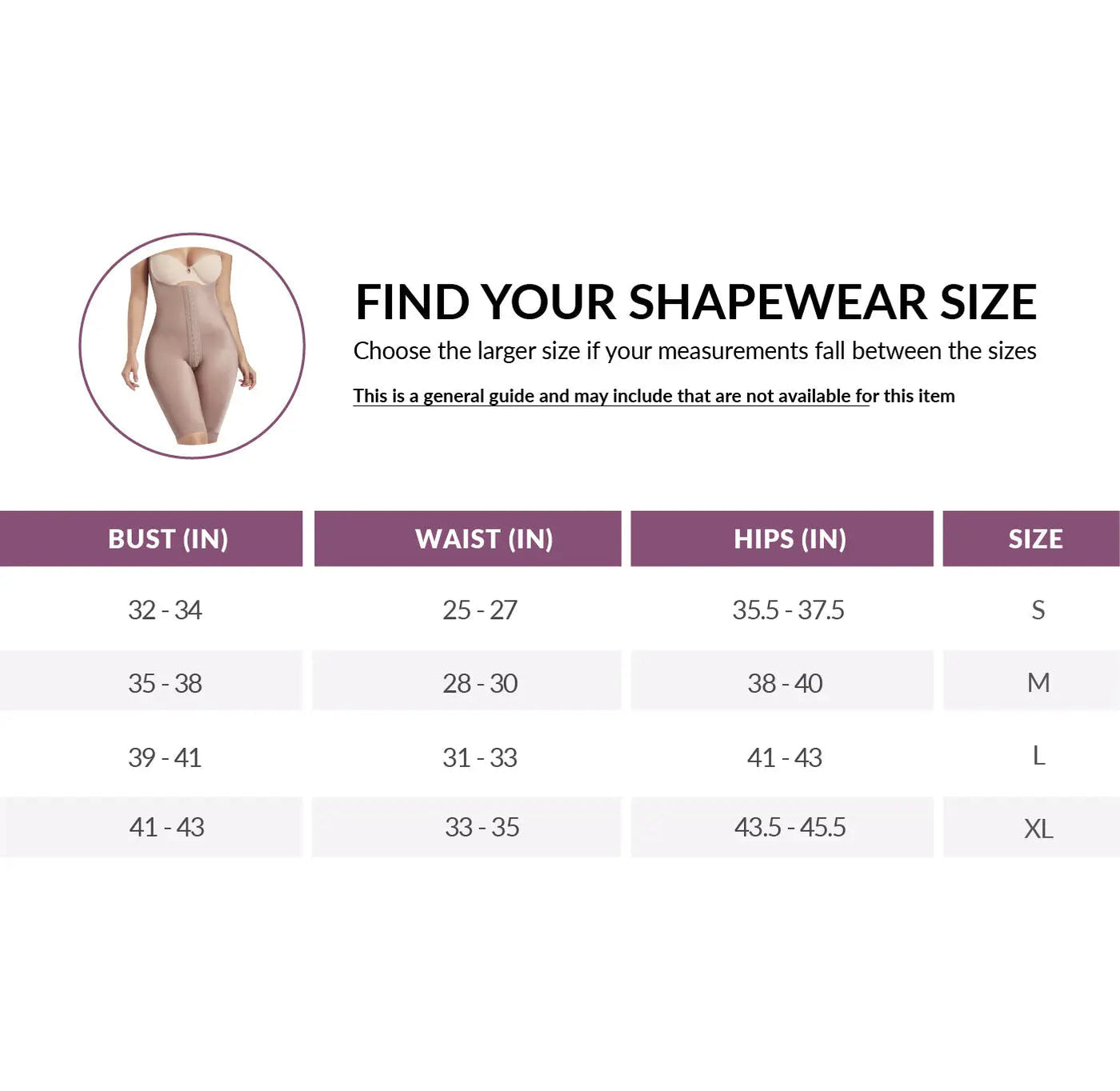 Full Body Shapewear Comfort Long Curveez