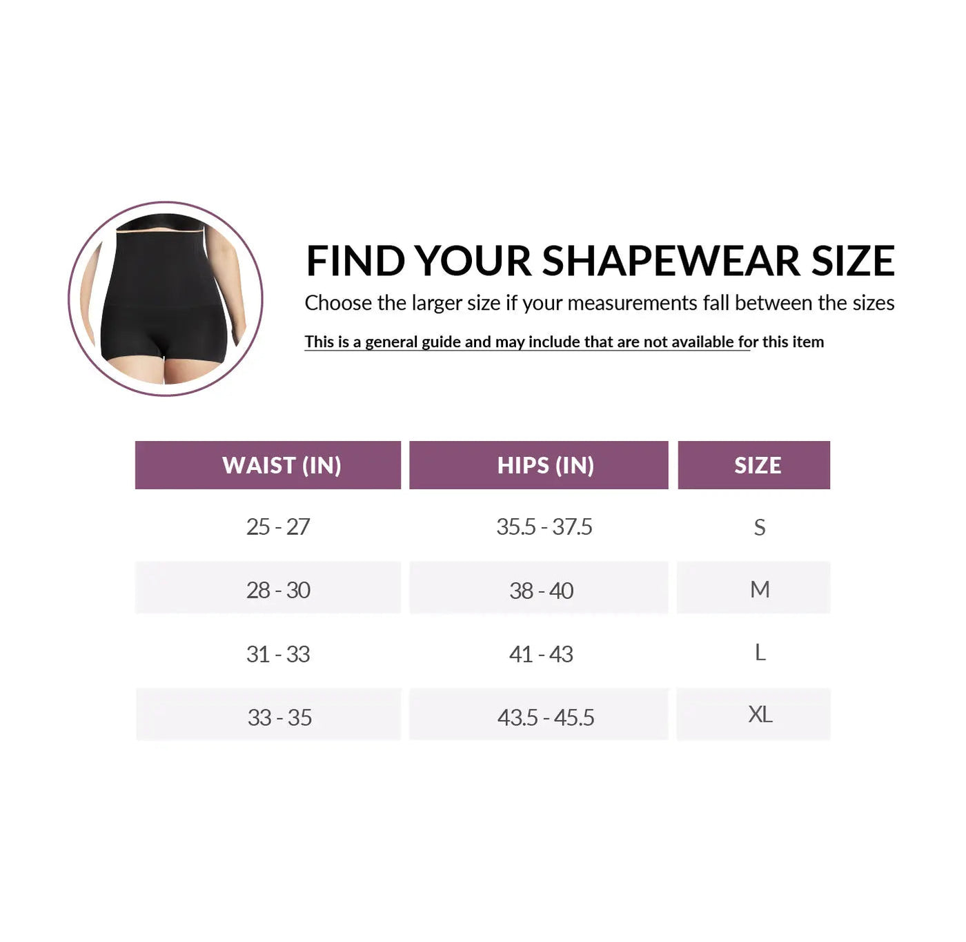 High Waist Shorts Signature Control Curveez