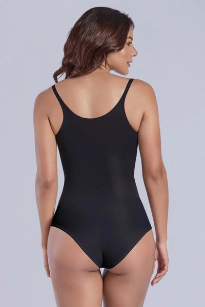 Open Bust Thermal Bodysuit Shaperlove
