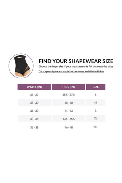 High Waist Brief Flawless Curveez